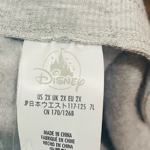 Disney Mickey Fitted Quilted Sweatpants 2X - Picture 7 of 7
